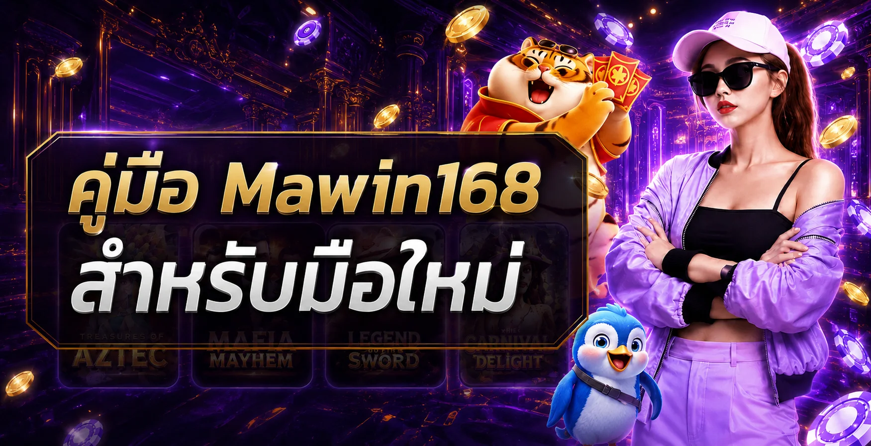 Mawin168 คู่มือมือใหม่ ทางเข้า สมัคร และสล็อต PG